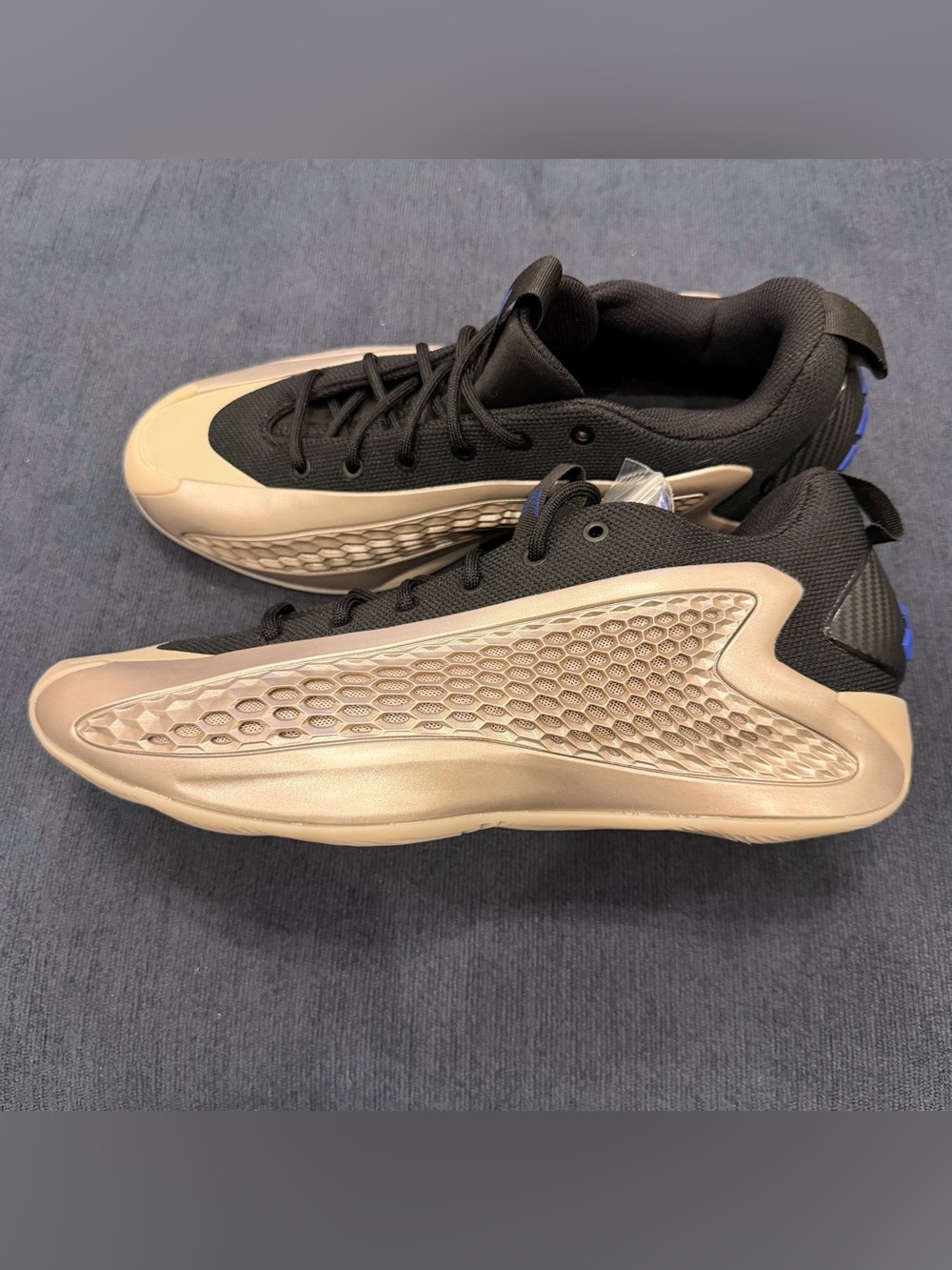 adidas AE 1 Low Champagne Anthony Edwards Basketball Shoes JQ6133 Men's Size 9.5